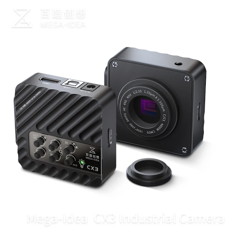 

Qianli CMOS Industrial Camera HDMI USB 1080P 60FPS 4800W Video Microscope Camera CX3 CX4 CX60 for Machine Vision Inspection