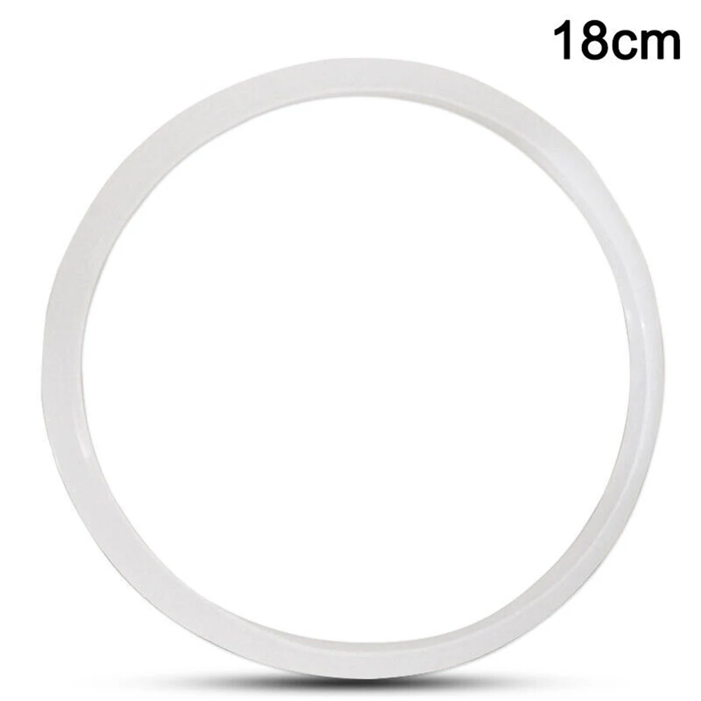 

Silicone Home Pressure Cooker Seal Ring Rubber Clear Replacement Gaskets 18cm 20cm 22cm 24cm 26cm 28cm 30cm 32cm