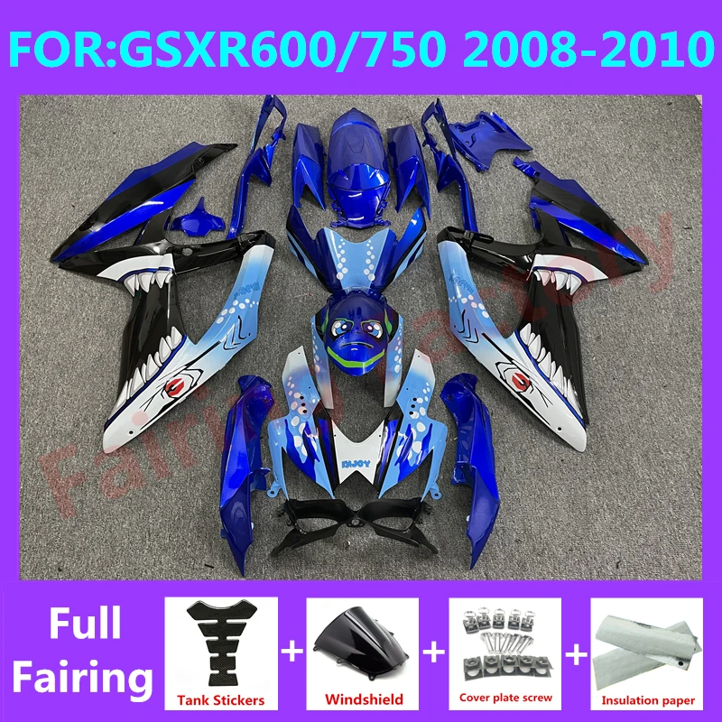 Новый комплект обтекателей для мотоцикла ABS Подходит для GSXR600 750 08 09 10 GSXR 600 GSX-R750 K8 2008 2009 2010 комплекты обтекателей синий белый
Новый комплект обтекателей для мотоцикла ABS Подходит для GSXR600 750 08 09 10 GSXR 600 GSX-R750 K8 2008 2009 2010 комплекты обтекателей синий белый