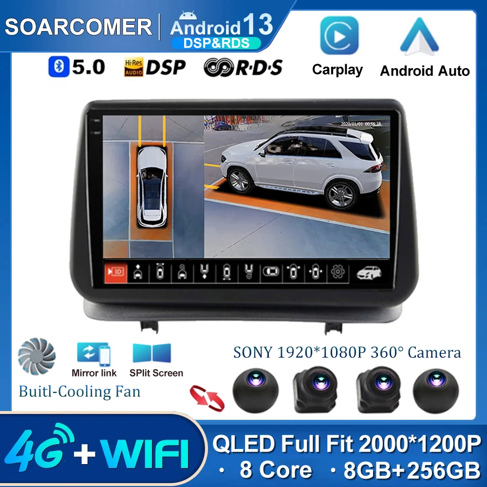 Android 13 For Renault Clio 3 2005-2014 4G WIFI Car Radio Navigation GPS Camera Android Auto Carplay Stereo DVD Player
Android 13 For Renault Clio 3 2005-2014 4G WIFI Car Radio Navigation GPS Camera Android Auto Carplay Stereo DVD Player