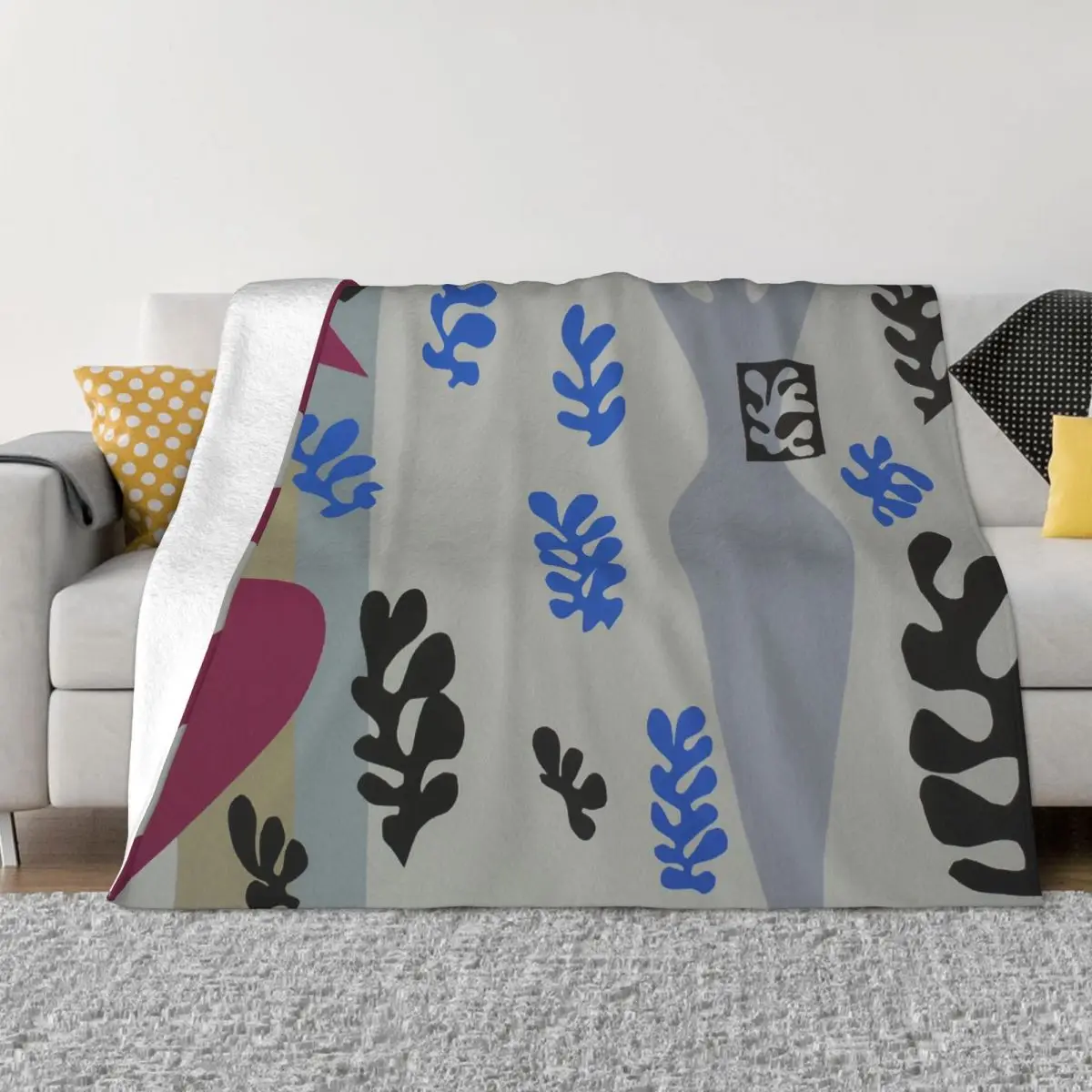 Henri Matisse Style Wool Blanket Nordic Algae Custom Throw Blankets for Sofa Bedding Lounge Rug Piece
Henri Matisse Style Wool Blanket Nordic Algae Custom Throw Blankets for Sofa Bedding Lounge Rug Piece