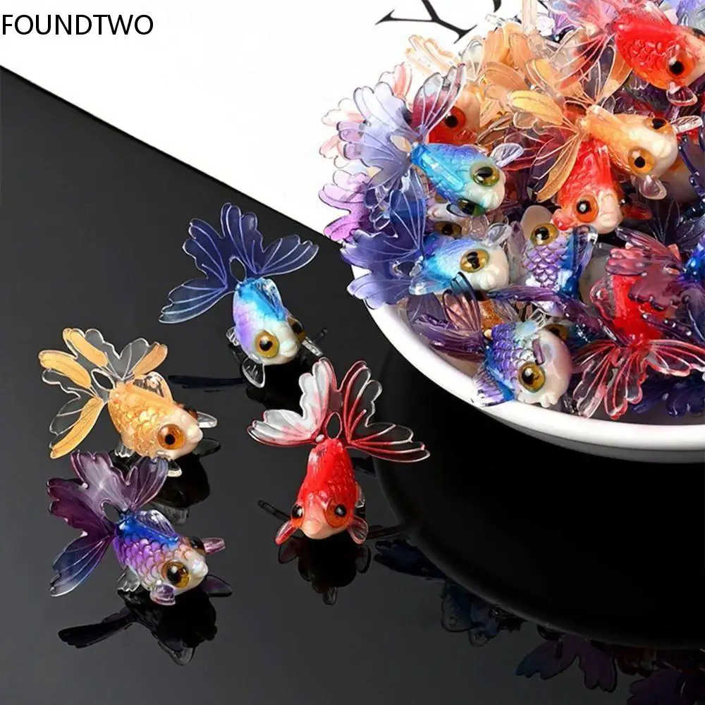 Mini Goldfish Figures Animal Model Decor PVC Craft Figurine Decoration Miniature Fairy Garden Ornament DIY Accessories
Mini Goldfish Figures Animal Model Decor PVC Craft Figurine Decoration Miniature Fairy Garden Ornament DIY Accessories