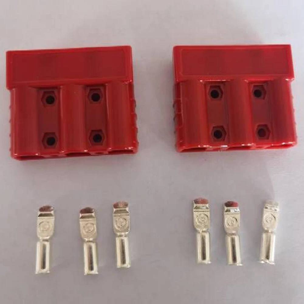 1/2Pcs 3 Pin Connector 50A For Anderson 3-pin Plug With 3/6 6AWG Terminal 3 Pole Charger DC-DC Wiring Kit Wire Cable Connectors
1/2Pcs 3 Pin Connector 50A For Anderson 3-pin Plug With 3/6 6AWG Terminal 3 Pole Charger DC-DC Wiring Kit Wire Cable Connectors
