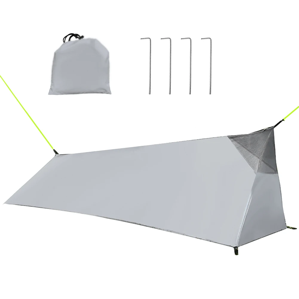 

Ультралегкая туристическая палатка, на одного человека, сетчатая, с внутренними вентиляционными отверстиями, ткань Оксфорд 210D, водонепроницаемость PU3000, 1 шт.