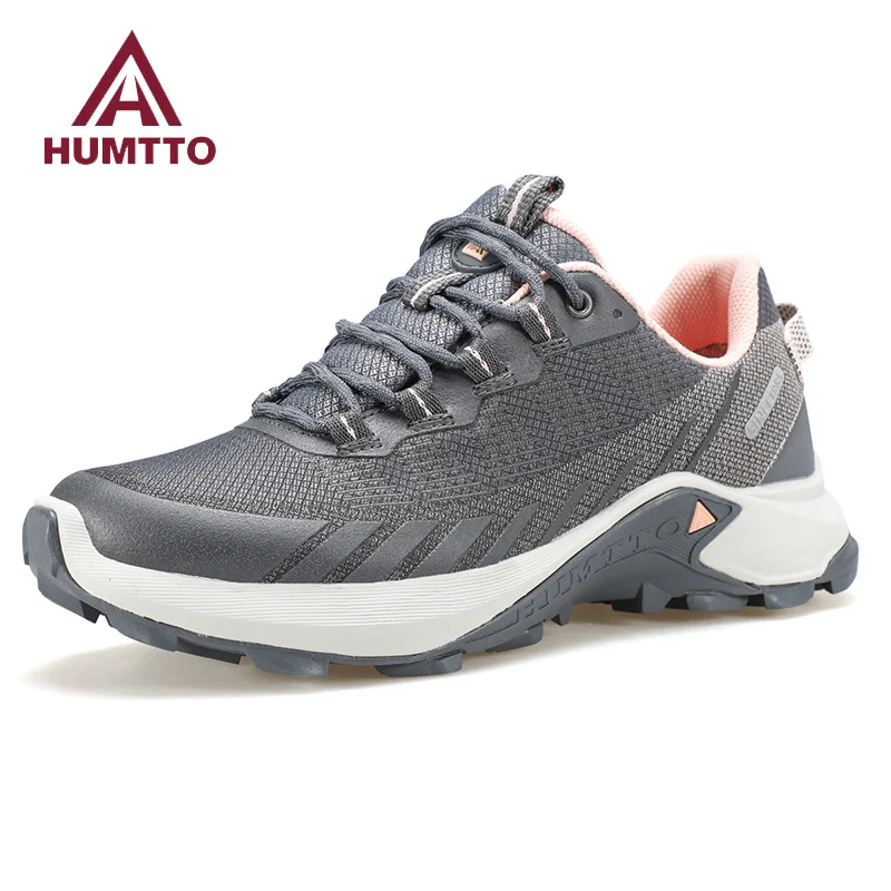 

HUMTTO Hiking Shoes for Women Breathable Trail Women's Sneakers Luxury Designer Anti-slip Sports Trekking Boots Outdoor Sneaker