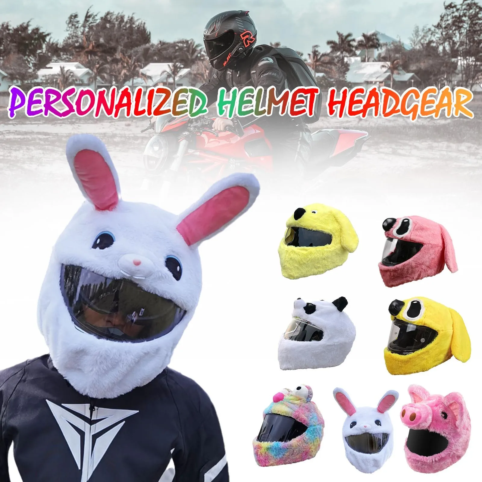 Funny Animal Motorcycle Helmet Hat Full Helmets Christmas Gift Cover Motorbike plush Hat for Motorcycle Helmet
Funny Animal Motorcycle Helmet Hat Full Helmets Christmas Gift Cover Motorbike plush Hat for Motorcycle Helmet
