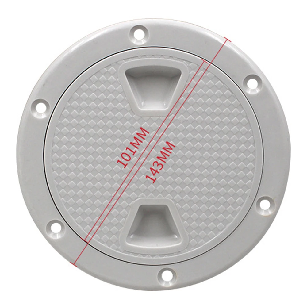 4inch White Detachable Round Deck RV Inspection Plates Non-Slip Marine Access Boat Inspection Hatch Cover Anti-corrosive
4inch White Detachable Round Deck RV Inspection Plates Non-Slip Marine Access Boat Inspection Hatch Cover Anti-corrosive