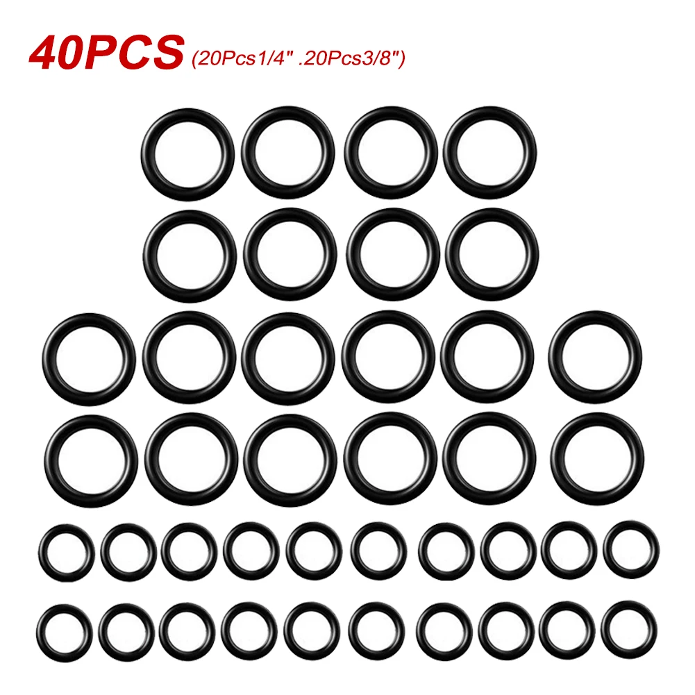 40Pcs 1/4 M22 3/8 O-Rings High Pressure Seal ForWasher Hose Quick Disconnect Garden Watering Car Clean For BMW VW Tesla Benz
40Pcs 1/4 M22 3/8 O-Rings High Pressure Seal ForWasher Hose Quick Disconnect Garden Watering Car Clean For BMW VW Tesla Benz