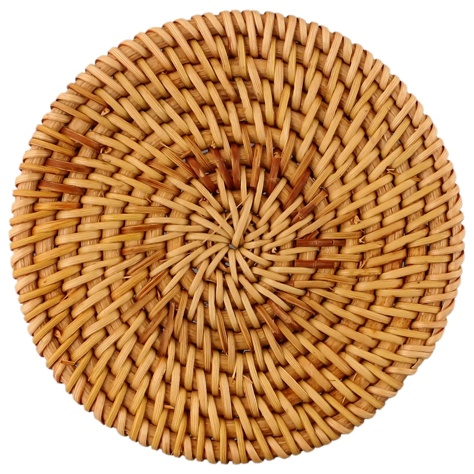 1pc Cup Mat Handcraft Woven Rattan Coaster Fit Flowerpot Mat Bowl Cup Heat Insulation Round Cushion Pad Kitchen Accessories
1pc Cup Mat Handcraft Woven Rattan Coaster Fit Flowerpot Mat Bowl Cup Heat Insulation Round Cushion Pad Kitchen Accessories