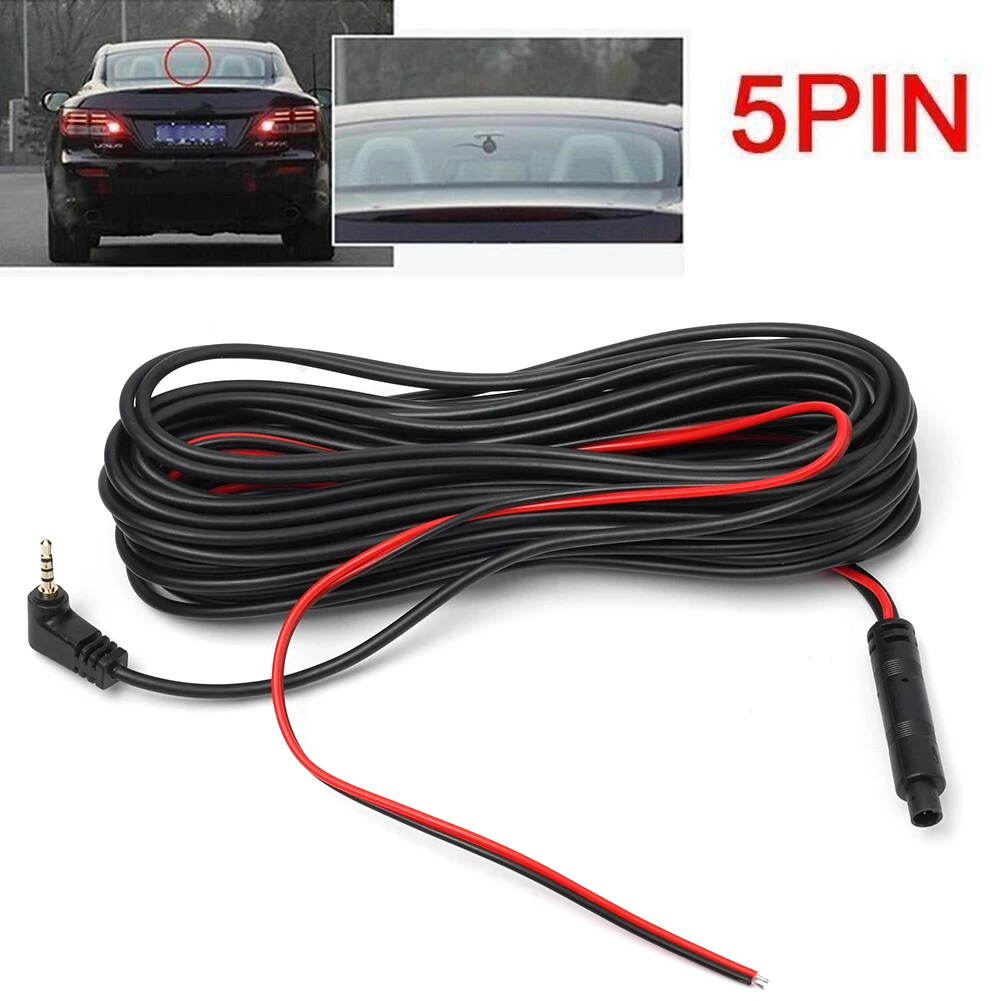 10meter Car DVR Backup Rear View Camera 2.5mm Extension Cable 5-Pin Extension Cable For 12/24V Truck Camper Trailer And Bus
10meter Car DVR Backup Rear View Camera 2.5mm Extension Cable 5-Pin Extension Cable For 12/24V Truck Camper Trailer And Bus