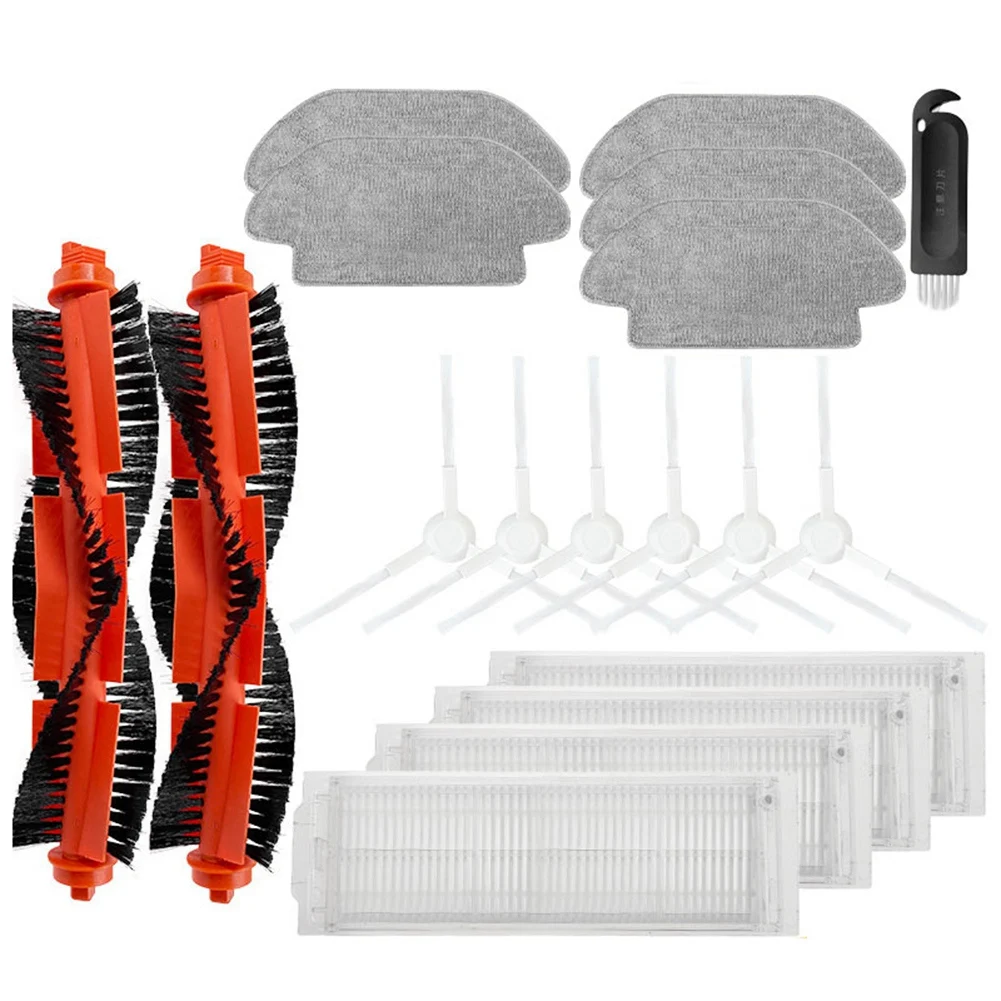 18PCS Competible for Xiaomi Mi Robot Vacuum Mop Pro P Cleaning Robot STYTJ02YM,Main Side Brush Hepa Filter Mop
18PCS Competible for Xiaomi Mi Robot Vacuum Mop Pro P Cleaning Robot STYTJ02YM,Main Side Brush Hepa Filter Mop