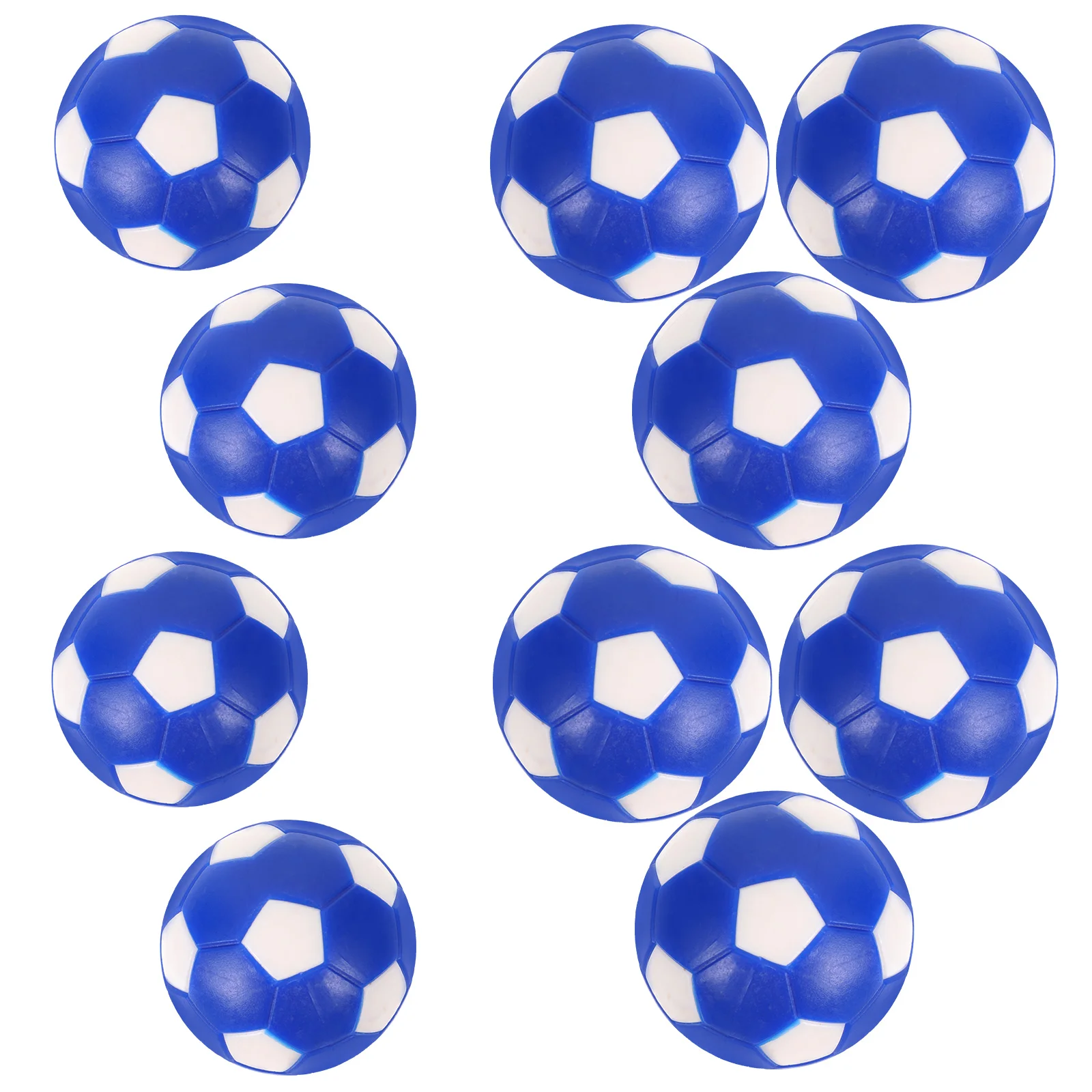 

10 шт. аксессуары для настольного футбола, сменные футбольные мини-мячи для взрослых, настольные мячи из ПВХ для детей