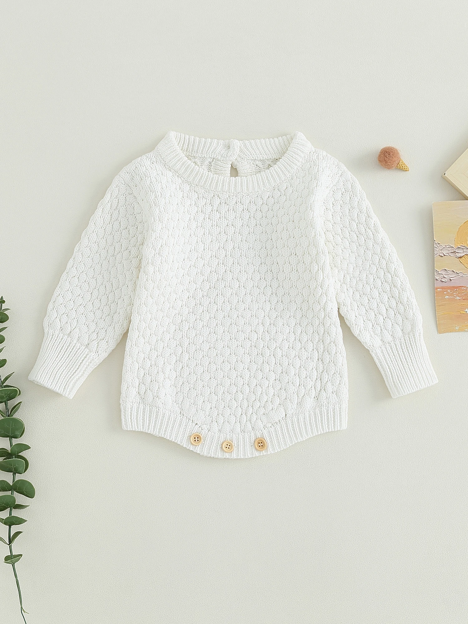 Cute Newborn Hooded Jumpsuit Baby Girl Boy Romper Warm Knitted Sweater Pullover for Autumn Winter Spring Outfits
Cute Newborn Hooded Jumpsuit Baby Girl Boy Romper Warm Knitted Sweater Pullover for Autumn Winter Spring Outfits