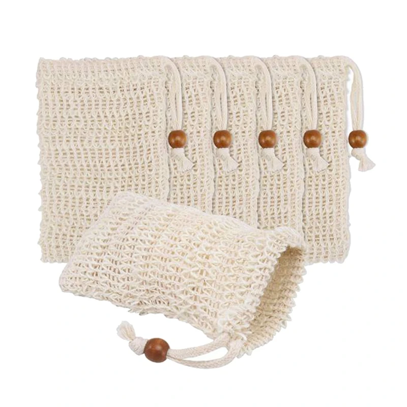 15 Pack Soap Exfoliating Bags,Soap Saver Made Sisal Mesh Soap Bag Bar Soap Bag With Drawstring For Bath & Shower Use
15 Pack Soap Exfoliating Bags,Soap Saver Made Sisal Mesh Soap Bag Bar Soap Bag With Drawstring For Bath & Shower Use