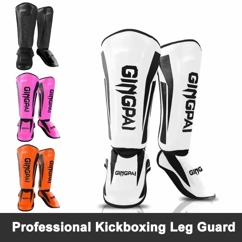 

Профессиональная защита ног для взрослых для кикбоксинга, защита для голеностопа, спарринговая Боевая Экипировка для ММА, бокса, утолщенное защитное снаряжение