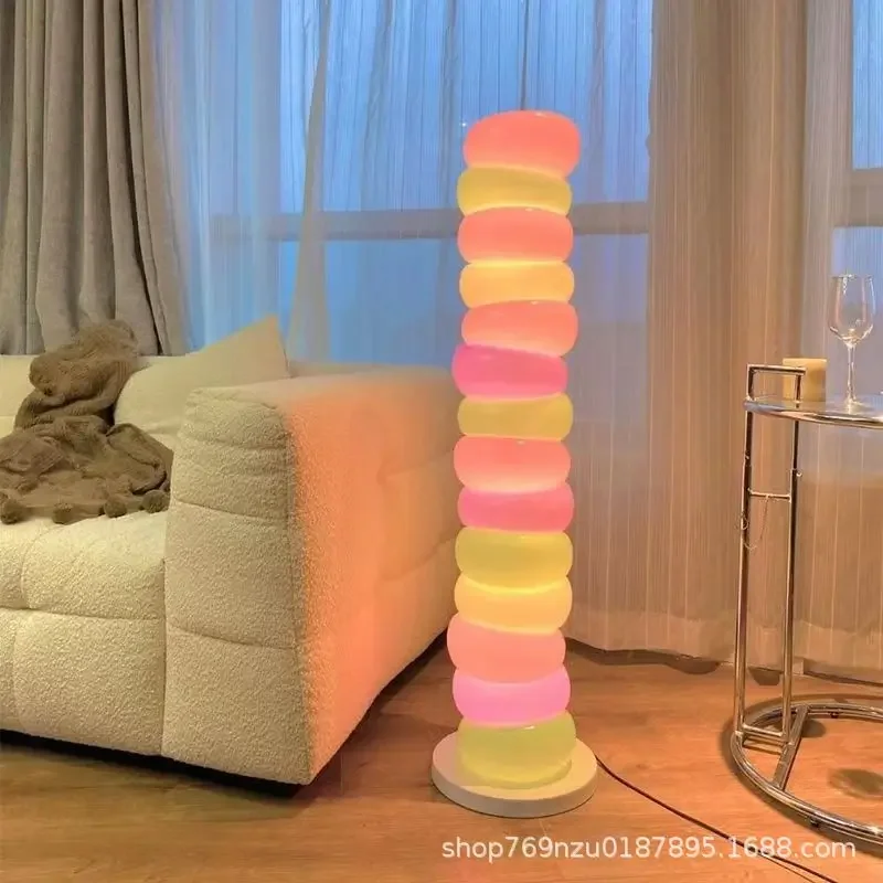 Pile Style Sugar Floor Lamp Living Room Bedroom Design Sense Modern Simple Ornaments Decorative Lamp Candy Children's Light
Pile Style Sugar Floor Lamp Living Room Bedroom Design Sense Modern Simple Ornaments Decorative Lamp Candy Children's Light