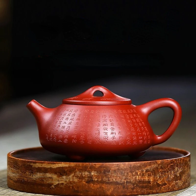 

Китайский Глиняный Чайник из исинской глины, 200 мл, горшок кунг-фу ручной работы, набор грязевого чая Dahongpao, чайники, чайник из фиолетовой глины