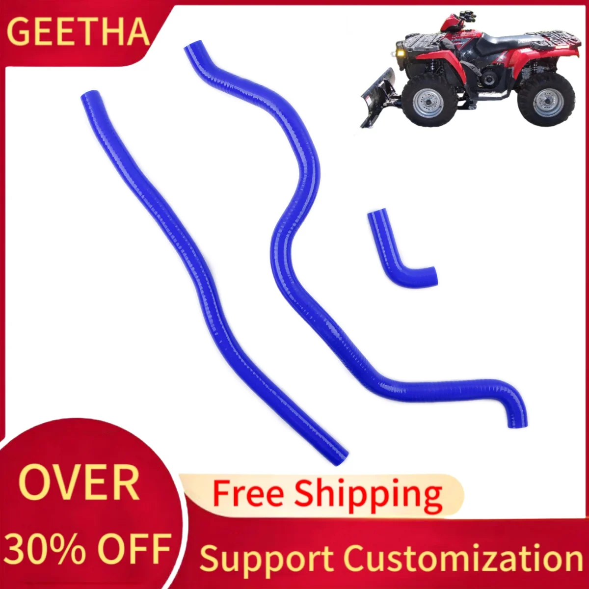 For 2004 2005 Polaris Sportsman 400 Sportsman 500 ATV Silicone Radiator Coolant Pipe Tube Hose Kit
For 2004 2005 Polaris Sportsman 400 Sportsman 500 ATV Silicone Radiator Coolant Pipe Tube Hose Kit