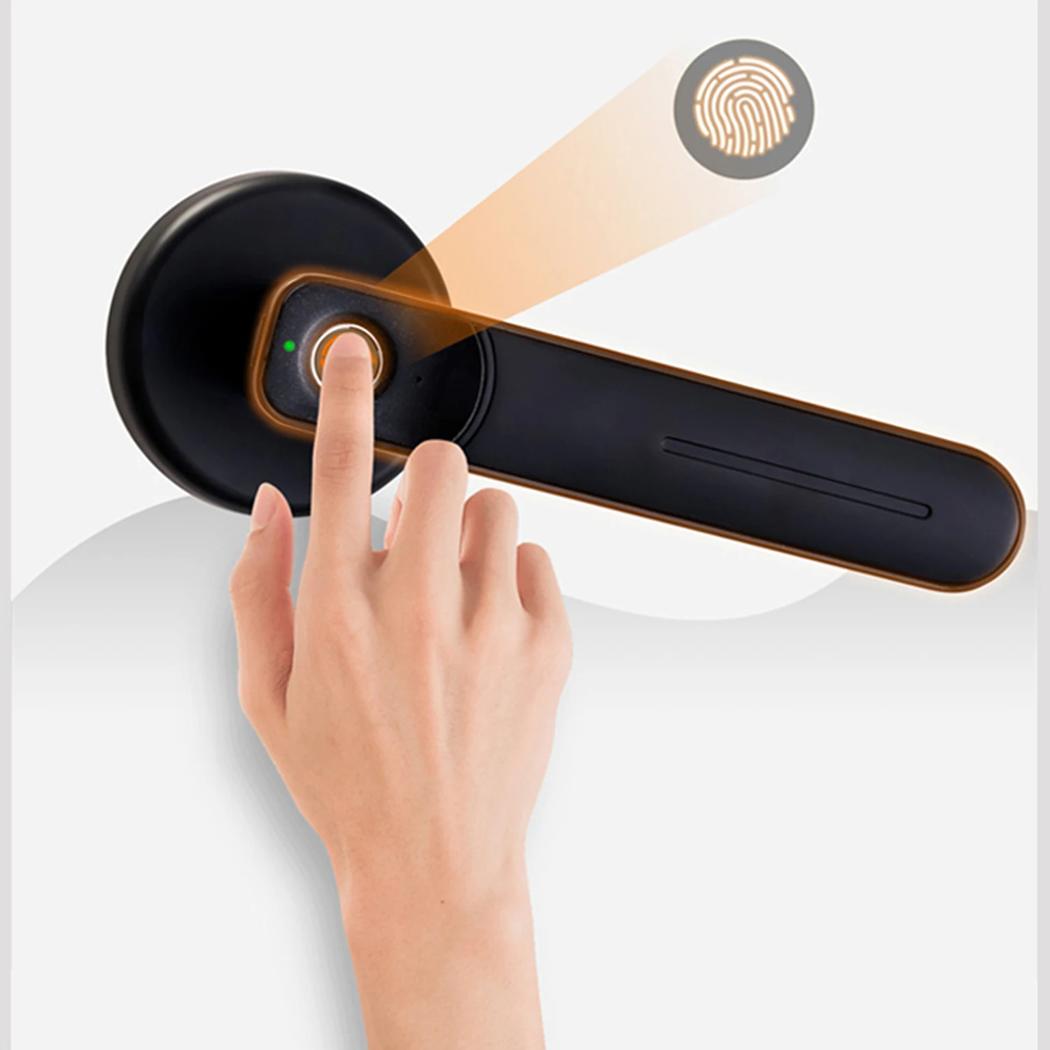 WAFU Fingerprint Handle Key Door Lock for Room Office Smart Lever Door Knob Zinc Alloy Fingerprint Handle Lock WF-017
WAFU Fingerprint Handle Key Door Lock for Room Office Smart Lever Door Knob Zinc Alloy Fingerprint Handle Lock WF-017