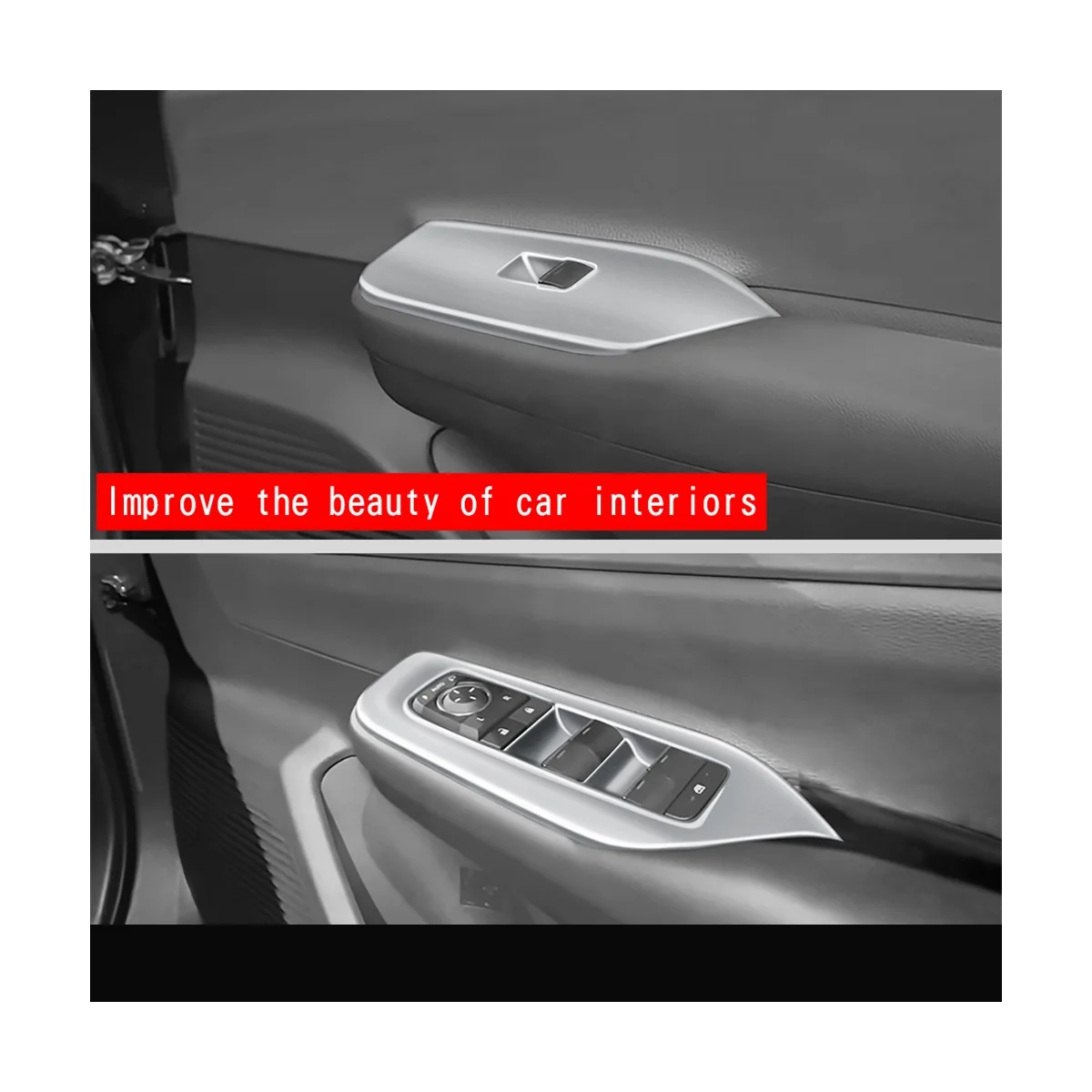 Car Silver Window Glass Lift Button Switch Cover Trim Door Armrest Panel for Toyota Prius 60 Series 2020-2023
Car Silver Window Glass Lift Button Switch Cover Trim Door Armrest Panel for Toyota Prius 60 Series 2020-2023