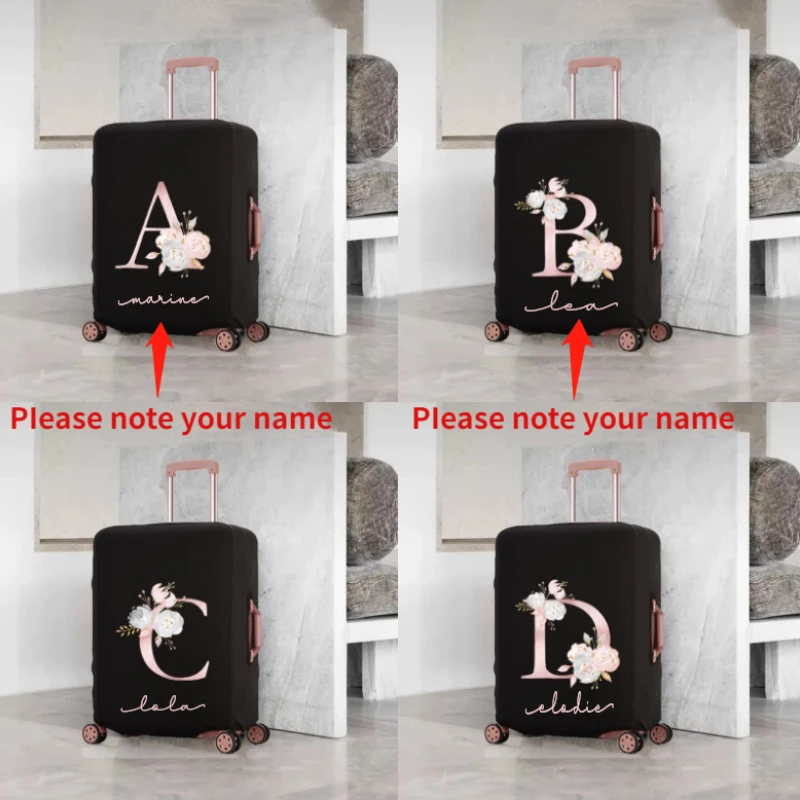 Customizable Rose Pink Letter Name Luggage Cover Elastic Protective Removeable Cover Suitable for 18-32 Inch Travel Accessories
Customizable Rose Pink Letter Name Luggage Cover Elastic Protective Removeable Cover Suitable for 18-32 Inch Travel Accessories