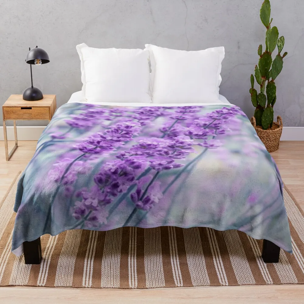 Lavender Flower (Blurry) - Everyday Gift or Birthday Present for Nature Lover Throw Blanket Luxury Throw Blanket Blanket Fluffy 
Lavender Flower (Blurry) - Everyday Gift or Birthday Present for Nature Lover Throw Blanket Luxury Throw Blanket Blanket Fluffy
