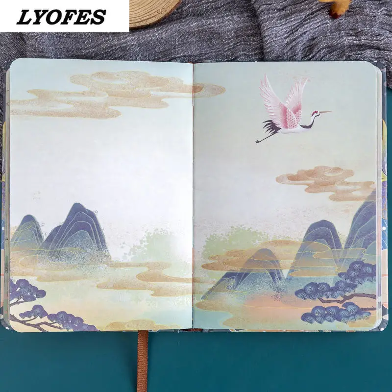 Color Inside Page Notebooks Chinese Style Creative Hardcover Diary Thick Weekly Planner Gift Korean Stationery Office Supplies
Color Inside Page Notebooks Chinese Style Creative Hardcover Diary Thick Weekly Planner Gift Korean Stationery Office Supplies
