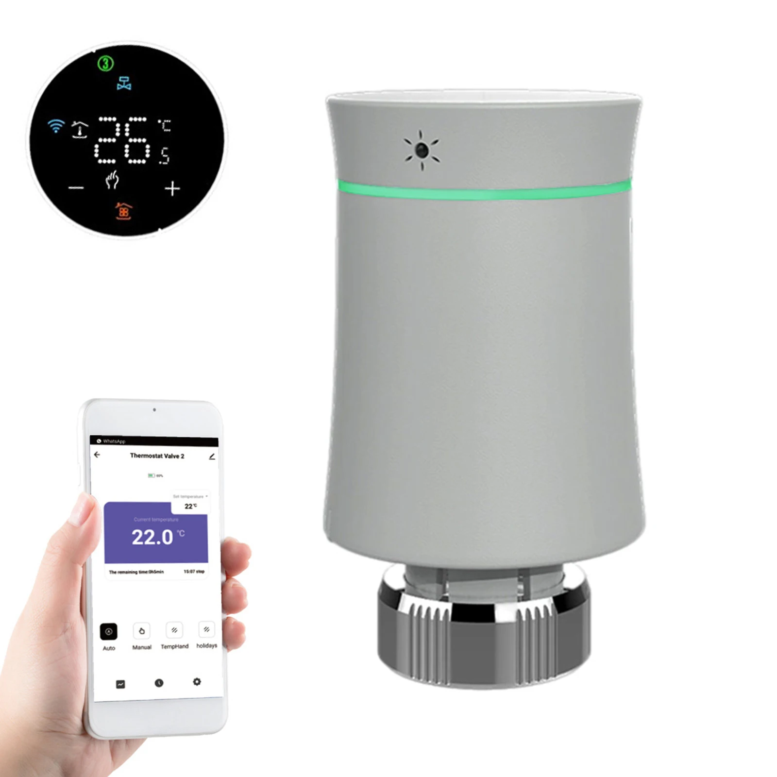 Термостат Home Assistant, энергосберегающий, практичный для Zigbee, термостат для TUYA Smart, радиатор, термостат, клапан
Термостат Home Assistant, энергосберегающий, практичный для Zigbee, термостат для TUYA Smart, радиатор, термостат, клапан