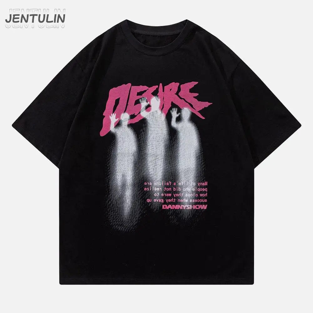 Harajuku Korean T-Shirt Shadow Print Unisex Short Sleeve Tops Cotton Men's Clothing Y2k Goth Aestheic Tshirt Summer Tees Fashion
Harajuku Korean T-Shirt Shadow Print Unisex Short Sleeve Tops Cotton Men's Clothing Y2k Goth Aestheic Tshirt Summer Tees Fashion