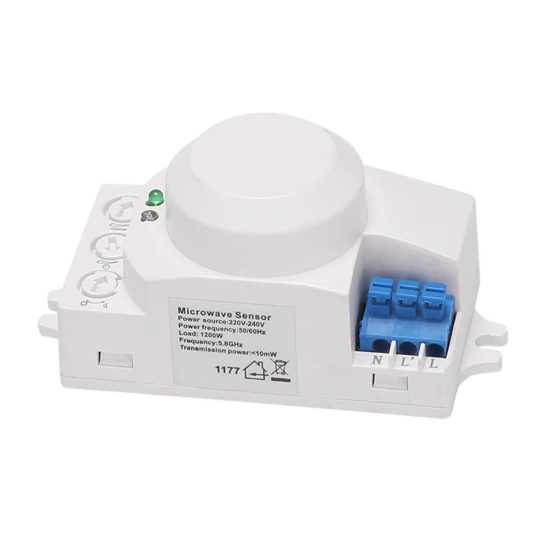 10X 5.8Ghz HF System LED Microwave 360 Degree Motion Sensor Light Switch Body Motion Detector
10X 5.8Ghz HF System LED Microwave 360 Degree Motion Sensor Light Switch Body Motion Detector