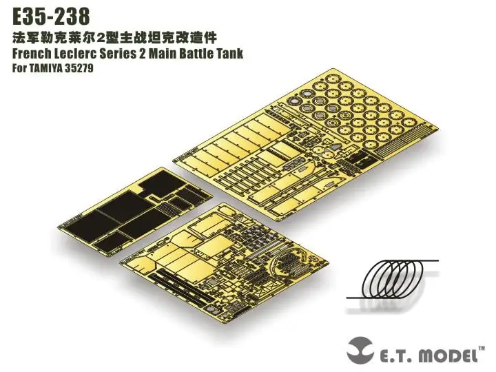 ET модель 1/35 E35-238 французский французская серия 0, 2 Основной боевой танк E35238 для TAMIYA 35279
ET модель 1/35 E35-238 французский французская серия 0, 2 Основной боевой танк E35238 для TAMIYA 35279
