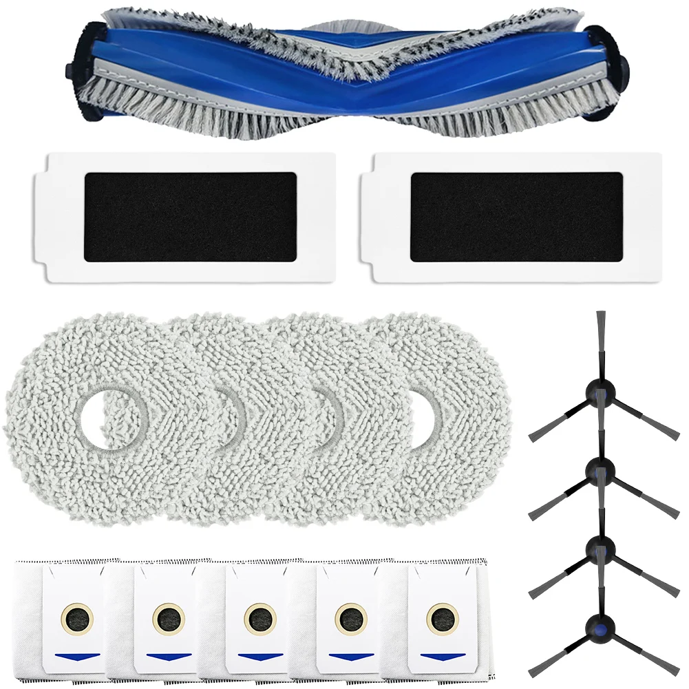 Roller Side Brush Filter Kits For Deebot T30 PRO OMNI/T30 Max/T30 Vacuum Cleaner Roller Side Brush Filter Mop Cloths Dust Bags
Roller Side Brush Filter Kits For Deebot T30 PRO OMNI/T30 Max/T30 Vacuum Cleaner Roller Side Brush Filter Mop Cloths Dust Bags