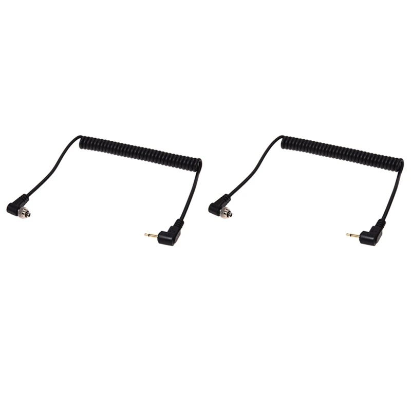 2 Pcs 2.5Mm To Male PC Flash Sync Cable Screw Lock For Trigger Studio Light
2 Pcs 2.5Mm To Male PC Flash Sync Cable Screw Lock For Trigger Studio Light