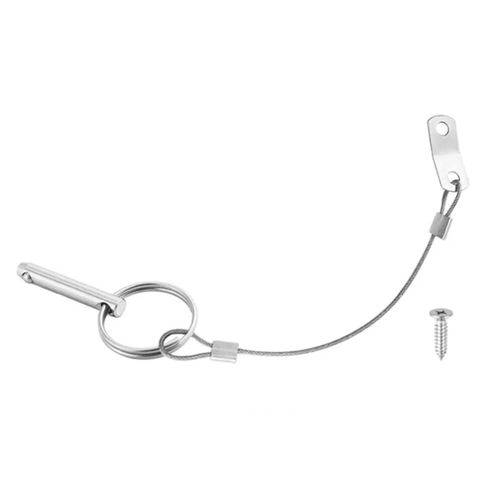 Shipbuilding Quick Release Pin Marine Hardware Ship Outfitting Silver With Lanyard Polished 316 Stainless Steel
Shipbuilding Quick Release Pin Marine Hardware Ship Outfitting Silver With Lanyard Polished 316 Stainless Steel