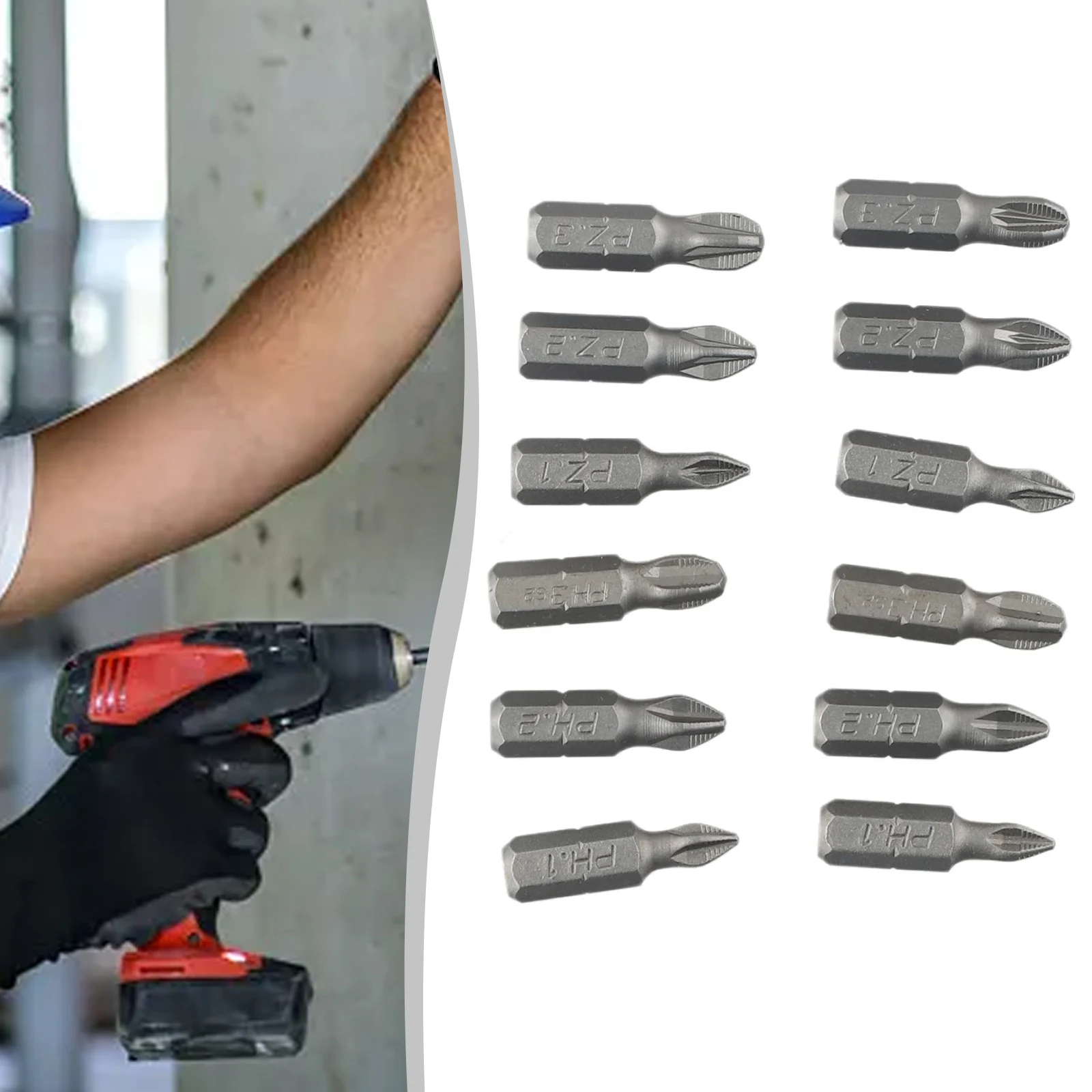 Drill Magnetic Batch Head Hand Drill PH1 PH2 PH3 PZ1 PZ2 PZ3 Rechargeable Electric Hand Drill High Alloy Steel
Drill Magnetic Batch Head Hand Drill PH1 PH2 PH3 PZ1 PZ2 PZ3 Rechargeable Electric Hand Drill High Alloy Steel