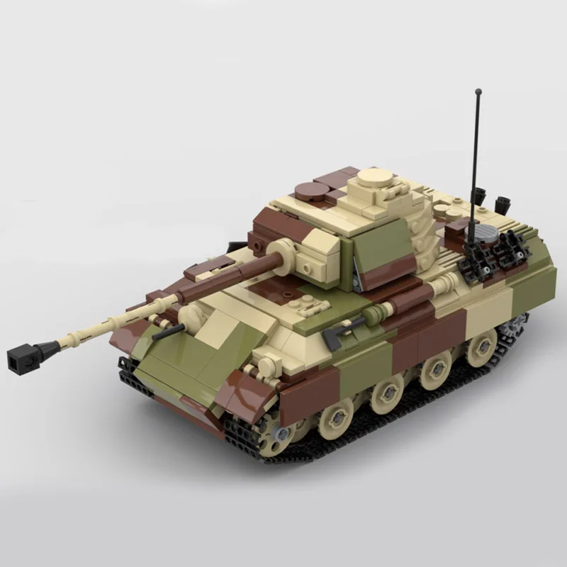 

Новинка 922 шт. WW2 военная модель MOC немецкой Пантеры G средний танк креативные идеи высокотехнологичная детская игрушка подарок на день рождения бронированные автомобильные блоки