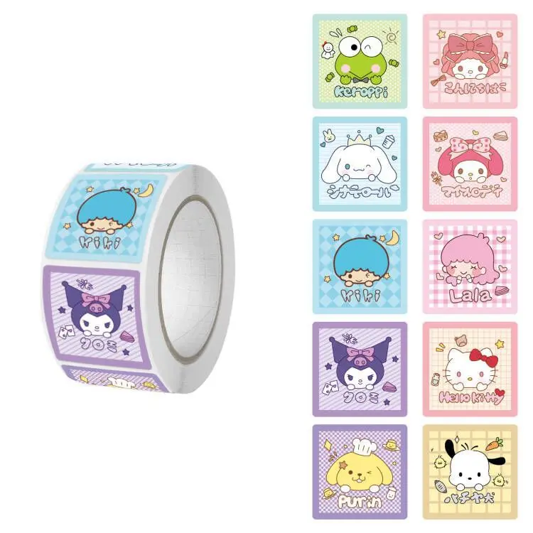 15 шт./партия, наклейки Sanrio Melody почтовые Kuromi, милые наклейки для скрапбукинга «сделай сам», наклейки для альбома
15 шт./партия, наклейки Sanrio Melody почтовые Kuromi, милые наклейки для скрапбукинга «сделай сам», наклейки для альбома