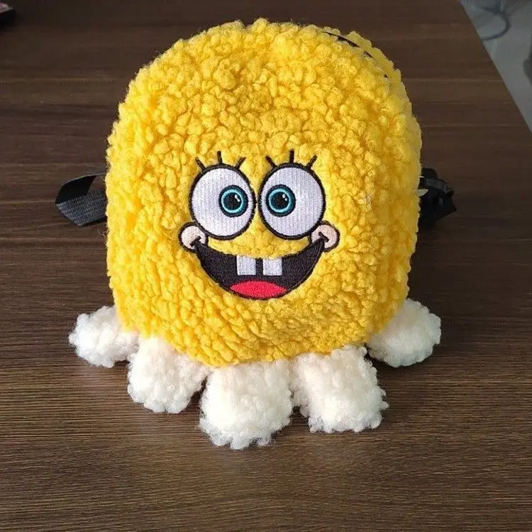 Anime Pongebob Purses Cute Plush Pouches Female Cartoon Stuffed Shoulder Bag Kawaii Embroidery Fashion Girl's Crossbody Bag
Anime Pongebob Purses Cute Plush Pouches Female Cartoon Stuffed Shoulder Bag Kawaii Embroidery Fashion Girl's Crossbody Bag