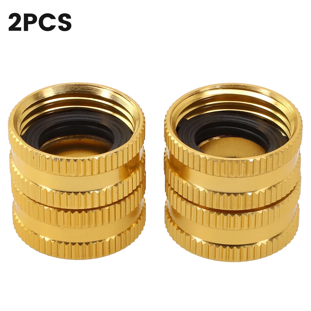 Accessories Connector Outdoor 2pcs 3/4\" Aluminum Double Female Dual Swivel For Male To Male Garden N520 Durable
Accessories Connector Outdoor 2pcs 3/4\" Aluminum Double Female Dual Swivel For Male To Male Garden N520 Durable