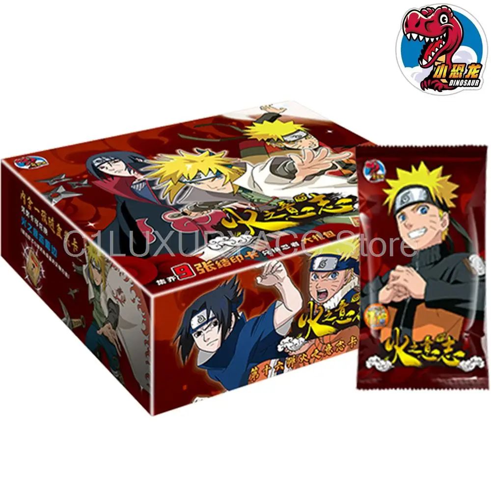 

New Naruto Collection Cards for Children All Set Anime Character Rare Flash SSR Card Deluxe Edition Card Board Game Toys Gifts