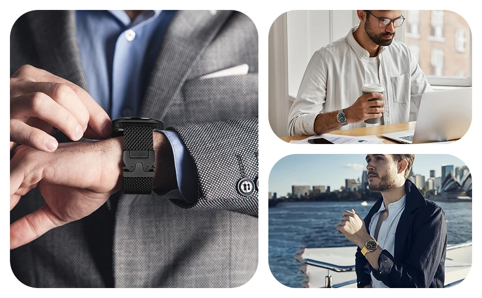 Milanese Loop Strap for Samsung Galaxy Watch 7 Ultra 47mm Stainless Steel No Gap Magnetic Bracelet SmartWatch Strap Accessories Milanese Loop Strap for Samsung Galaxy Watch 7 Ultra 47mm Stainless Steel No Gap Magnetic Bracelet SmartWatch Strap Accessories