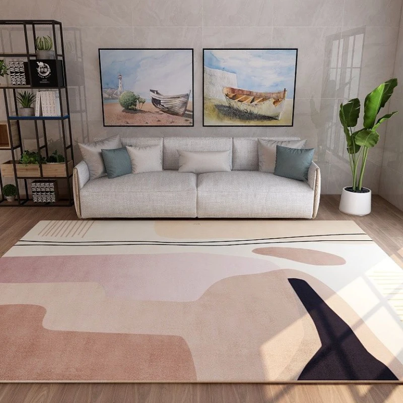 Nordic Light Luxury Living Room Large Area Carpet Modern Bedroom Bedside Rugs Non-slip Washable Floor Mat Study Lounge Rug
Nordic Light Luxury Living Room Large Area Carpet Modern Bedroom Bedside Rugs Non-slip Washable Floor Mat Study Lounge Rug