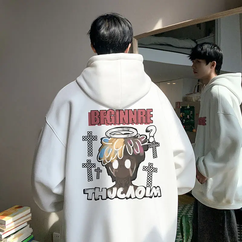 Men and women American style trendy and personalized hip-hop hoodie couple loose fitting casual Harajuku letter printed top y2k
Men and women American style trendy and personalized hip-hop hoodie couple loose fitting casual Harajuku letter printed top y2k