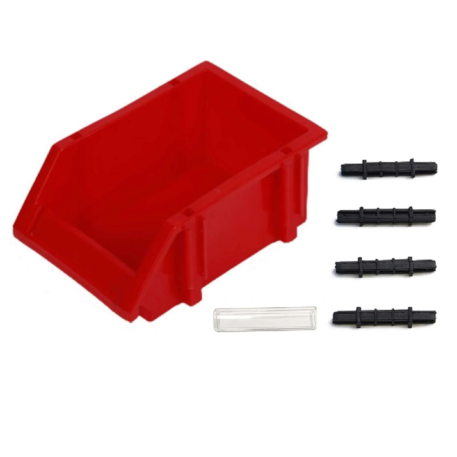 HDPE Tool Storage Box for Workshop Featuring Comfortable Edges Includes Bezel Label for Classifying Screw Parts & Hardware
HDPE Tool Storage Box for Workshop Featuring Comfortable Edges Includes Bezel Label for Classifying Screw Parts & Hardware