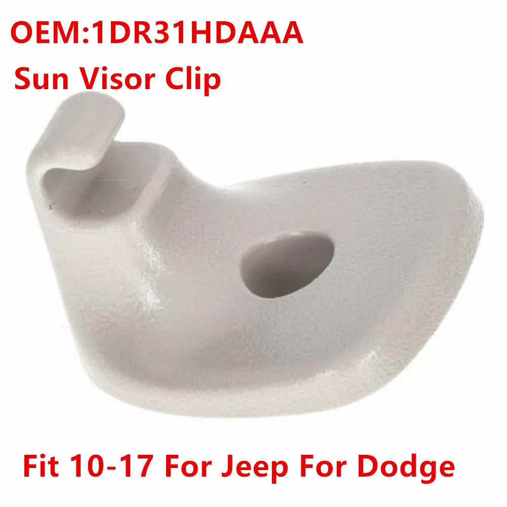 Car Sun Visor Clip Holder Auto Sun Visor Support Clip Retainer Bracket Hook For Jeep For Dodge 1DR31HDAAA
Car Sun Visor Clip Holder Auto Sun Visor Support Clip Retainer Bracket Hook For Jeep For Dodge 1DR31HDAAA