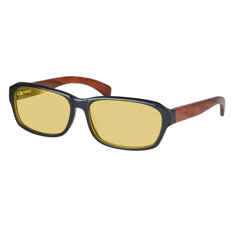 

Myopia men sunglasses polarized lenses wooden glasses with acetate eyewear for men nearsight night vision glasses