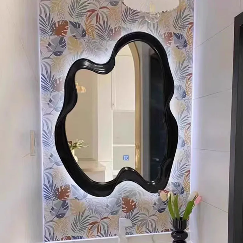 Bathroom Led Light Mirror Makeup Irregular Shower Bedroom Mirror Aesthetic Large Espejos Adhesivos Para Pared Bedroom Decor
Bathroom Led Light Mirror Makeup Irregular Shower Bedroom Mirror Aesthetic Large Espejos Adhesivos Para Pared Bedroom Decor
