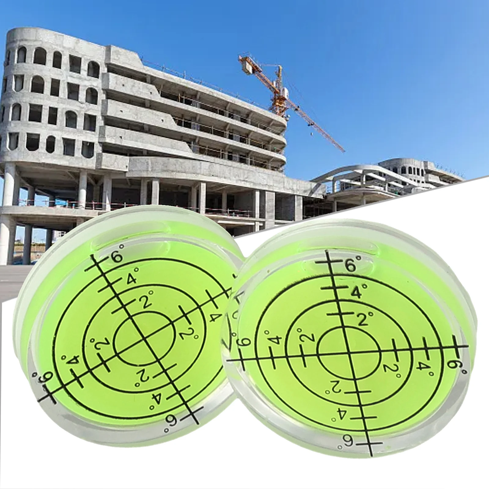 2pc 32mm Universal LevelLevel Bubble Bullseye Level BubbleLevel Round Circular Measuring Meter Measuring Tools
2pc 32mm Universal LevelLevel Bubble Bullseye Level BubbleLevel Round Circular Measuring Meter Measuring Tools