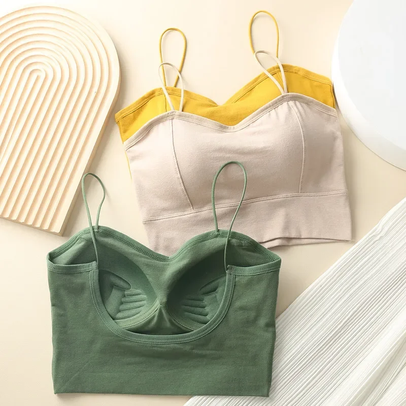 Beauty Back Suspender Underwear Women's Small Chest Gathered Without Steel Ring Integrated Bra with Bra Pad Bandeau Top
Beauty Back Suspender Underwear Women's Small Chest Gathered Without Steel Ring Integrated Bra with Bra Pad Bandeau Top