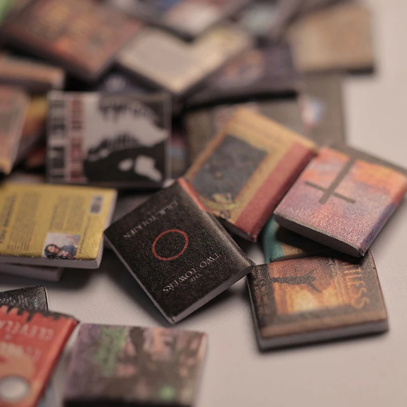 200pcs Miniatures Doll House Books Anxiety Bookshelf Accessories Mini Books Accessories For Decoration Dolls House Miniature 
200pcs Miniatures Doll House Books Anxiety Bookshelf Accessories Mini Books Accessories For Decoration Dolls House Miniature